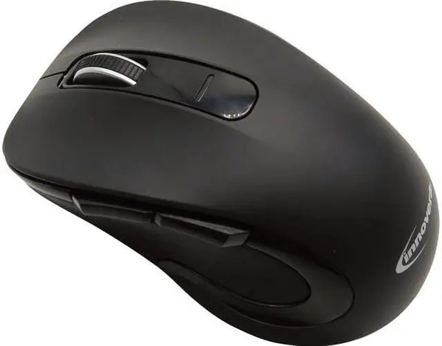 Main image of Innovera IVR61500 Black 6 Buttons 1 x Wheel 2.4 GHz Wireless Optical Mid-Size Mouse