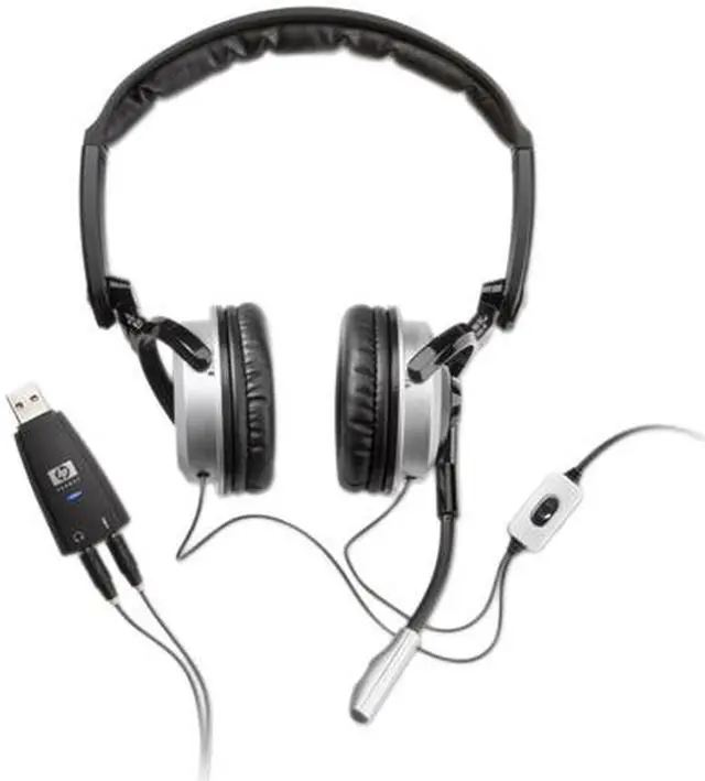 Main image of HP KJ270AA#ABA 3.5mm/ USB Connector Circumaural Premium Digital Stereo Headset