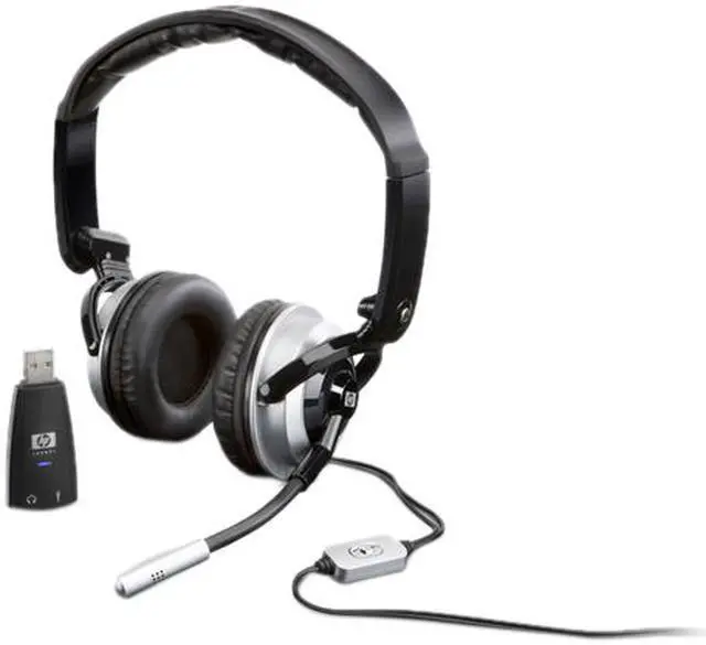 Alt view image 2 of 2 - HP KJ270AA#ABA 3.5mm/ USB Connector Circumaural Premium Digital Stereo Headset