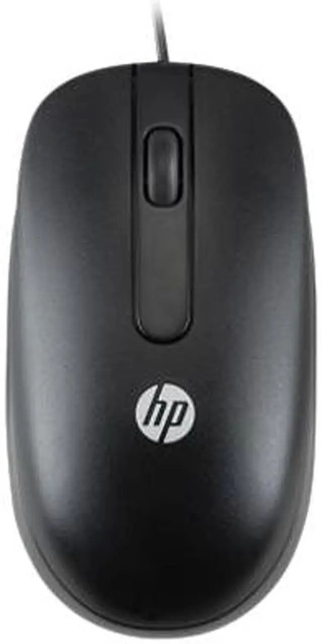 Alt view image 2 of 2 - HP QY777AT Black 3 Buttons 1 x Wheel USB Wired Optical Mouse
