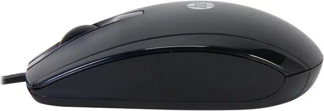 Alt view image 3 of 5 - HP KY619AA#ABA Black 3 Buttons 1 x Wheel USB Wired Optical Mouse