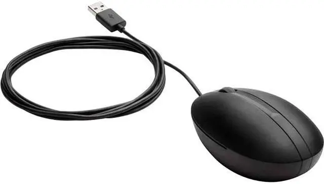 Main image of HP Wired Desktop 320M Mouse 320M Black 2 Buttons 1 x Wheel USB Wired Mouse