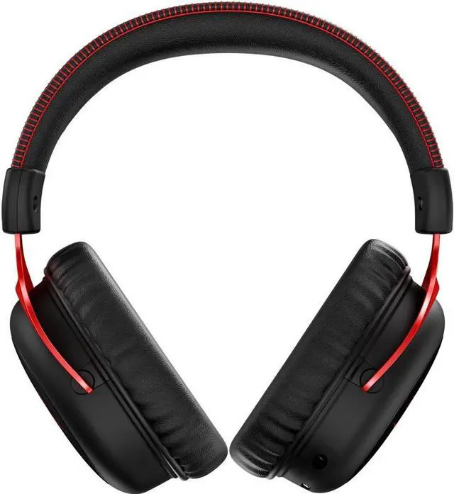Alt view image 2 of 4 - HyperX - Cloud II Wireless 7.1 Surround Sound Gaming Headset for PC and Playstation - Black/Red