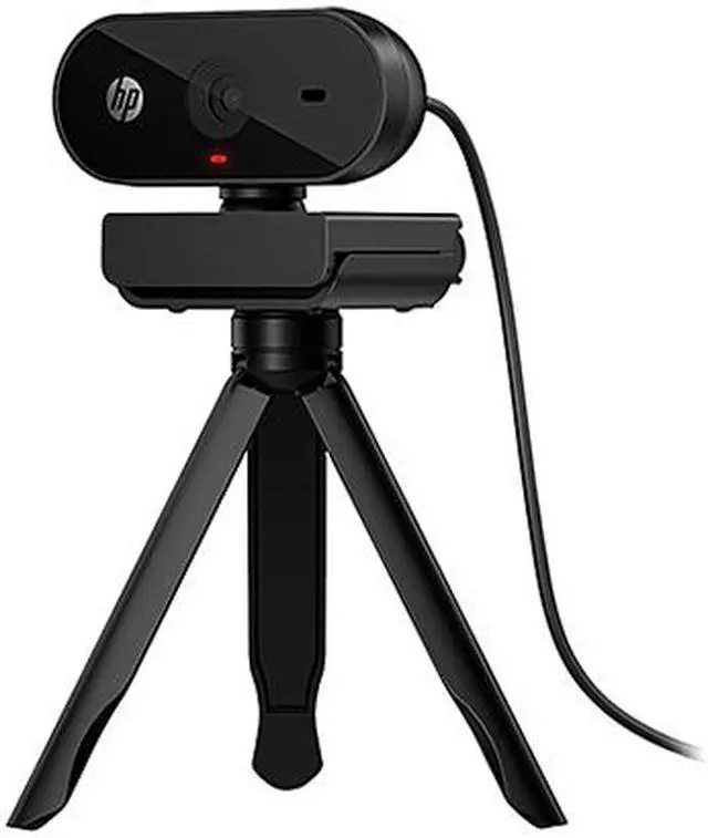 Alt view image 5 of 8 - HP 320 FHD Webcam, Plug and Display, Ambient Light auto-Adjust Full HD 1080P, 66º Wide-Angle Webcam, 360º Swivel and Tripod Support, Chromebook Certified (53X26AA)
