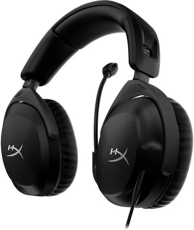 Alt view image 6 of 8 - HyperX Cloud Stinger 2 – Gaming Headset, DTS Headphone:X Spatial Audio, Lightweight Over-Ear Headset with mic, Swivel-to-Mute Function, 50mm Drivers, PC Compatible, Black