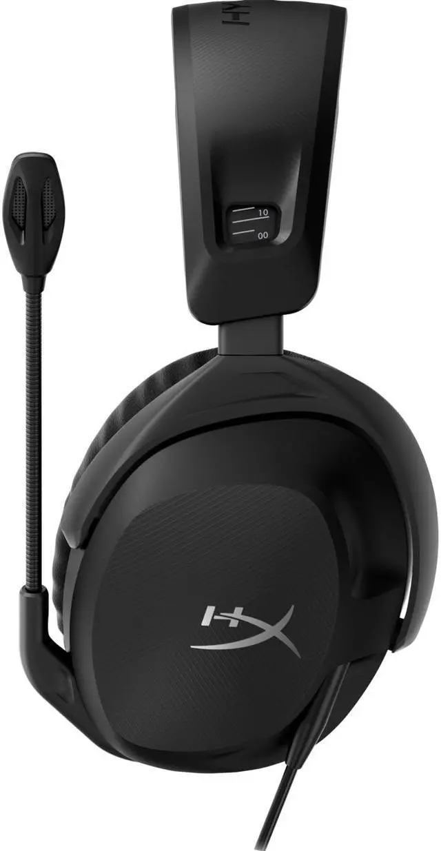 Alt view image 5 of 8 - HyperX Cloud Stinger 2 – Gaming Headset, DTS Headphone:X Spatial Audio, Lightweight Over-Ear Headset with mic, Swivel-to-Mute Function, 50mm Drivers, PC Compatible, Black
