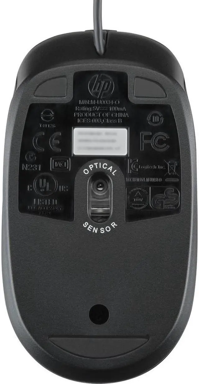 Alt view image 3 of 3 - HP USB Optical 2.9M Mouse Z3Q64AA