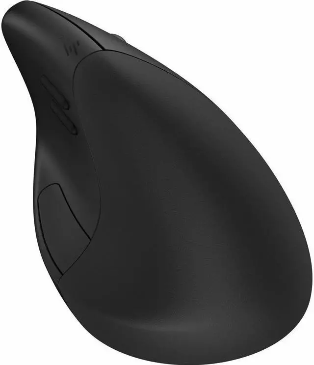 Alt view image 4 of 7 - HP 920 Ergonomic Vertical Mouse Black 5.4 GHz Bluetooth Wireless Mouse