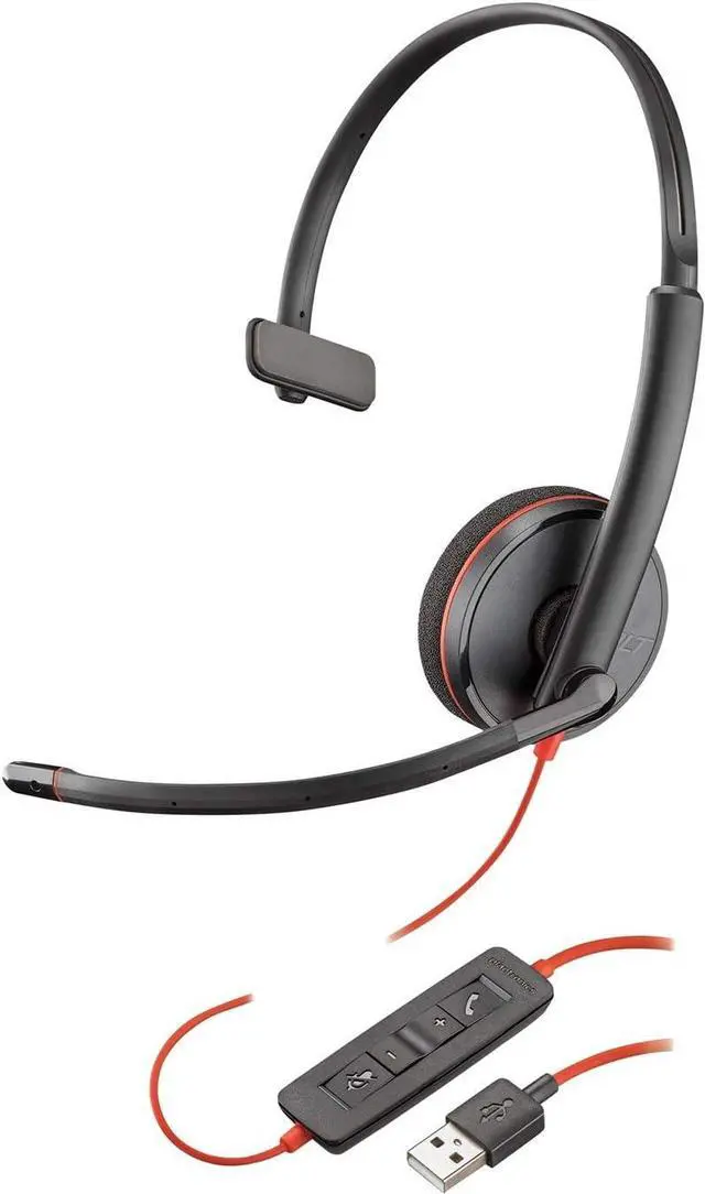 Main image of HP Poly Blackwire C3210 USB-A Headset  8S0L3A6#ABA
