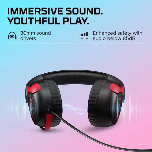 Alt view image 3 of 7 - HyperX Cloud Mini 3.5mm Connector Circumaural Gaming Headset