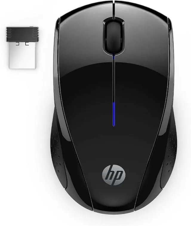 Alt view image 2 of 4 - HP X3000 -G3 Black 2.4GHz Wireless Mouse
