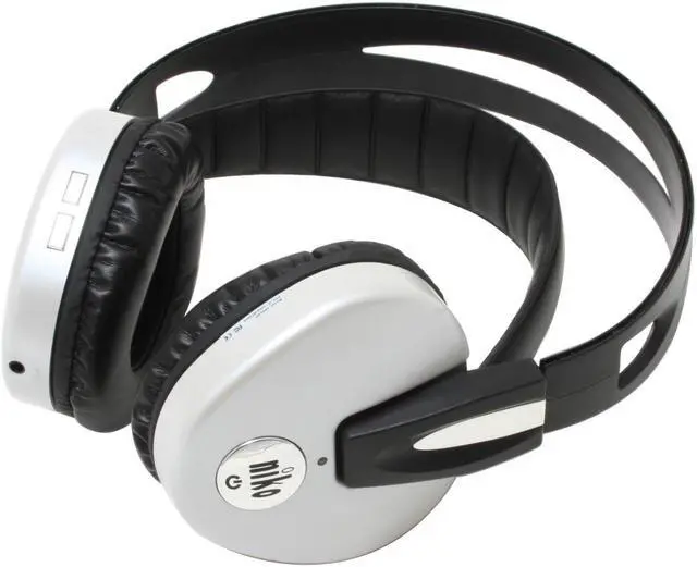 Alt view image 4 of 7 - Niko NIKO-2400RF 3.5mm Connector Circumaural 2.4 GHz RF Wireless Headphone