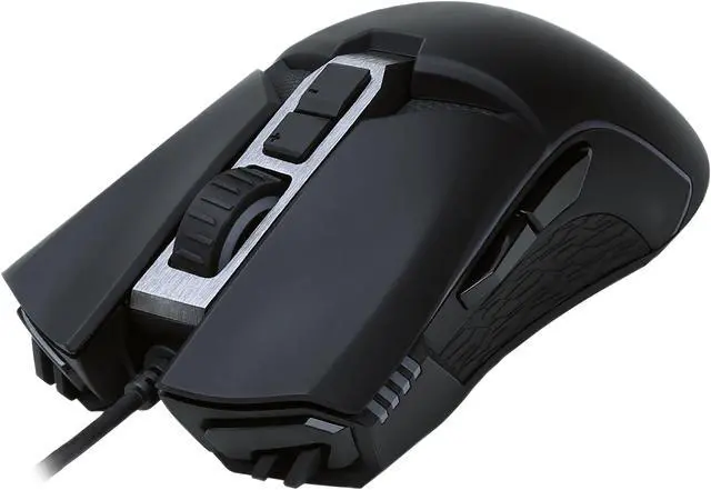 Alt view image 2 of 9 - AORUS M5 Real 16000 DPI Optical Sensor, Ergonomic design, Adjustable Weight and Balance, RGB Fusion 2.0 Wired Gaming Mouse, Matte Black (GM-AORUS M5)