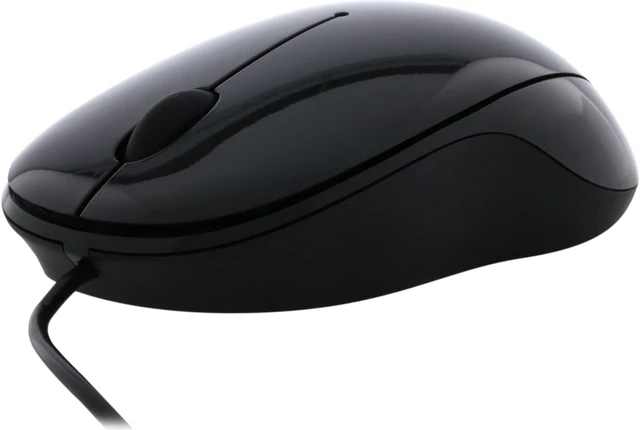 Refurbished: TOSHIBA U55 PA5224U-1ETB Black Wired Optical Mouse