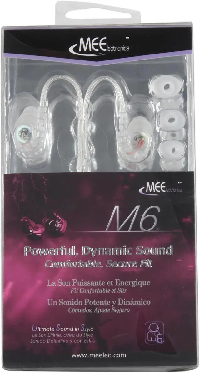 Alt view image 6 of 6 - Mee audio M6-CL 3.5mm Connector Canal Headphone