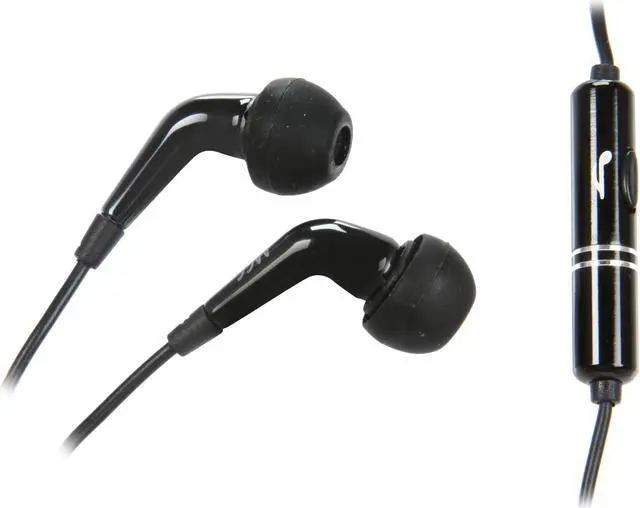 Main image of MEElectronics Black 3.5mm Ceramic In-Ear Headset w/ Remote for iPhone & Smartphones CC51P