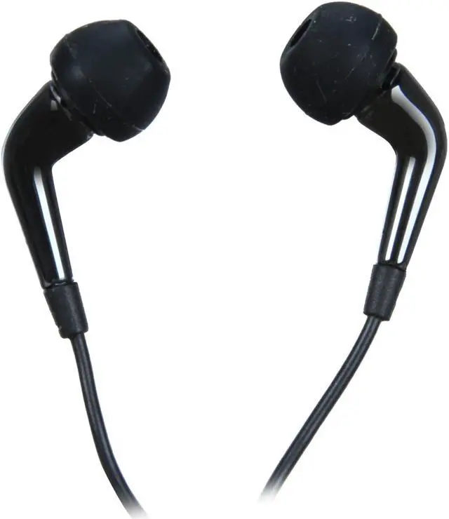 Alt view image 3 of 5 - MEElectronics Black 3.5mm Ceramic In-Ear Headset w/ Remote for iPhone & Smartphones CC51P