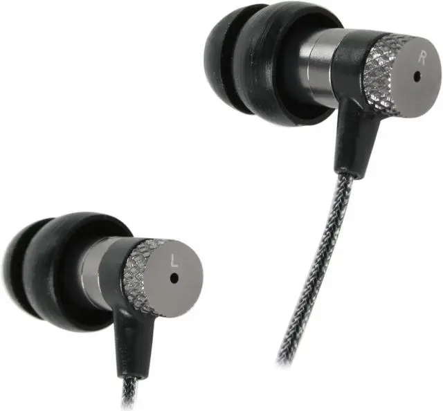Alt view image 4 of 6 - MEElectronics In Ear Headphones with In-Line Microphone/Single Button Remote for iPhone & Android Phone (M16P)