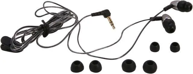 Alt view image 5 of 6 - Mee audio N8-MT 45 degree 3.5mm stereo, gold plated Connector Binaural Noise Isolasion In Ear Headphones (Metalic)