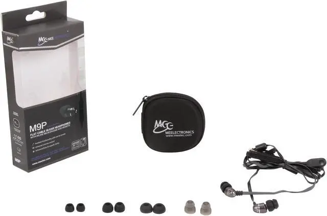 Alt view image 5 of 5 - Mee audio Gunmetal M9PG2-GM 3.5mm Connector Canal Headphone/Headset