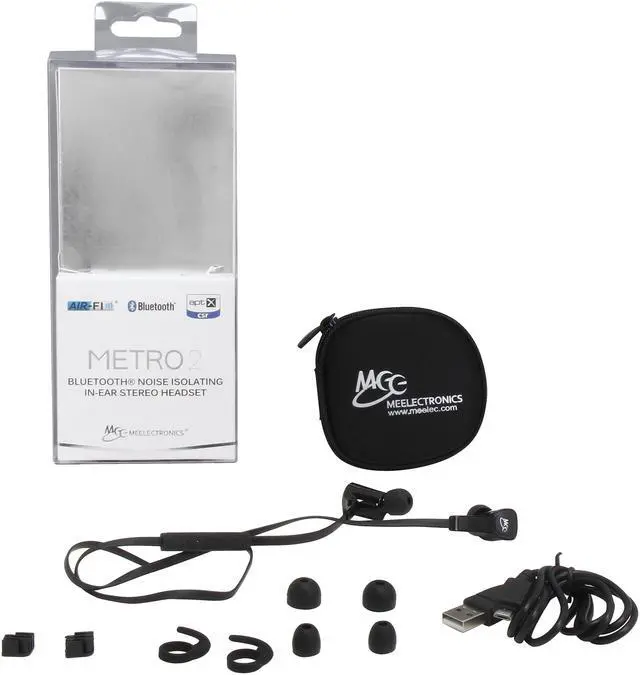 Alt view image 4 of 4 - MEEaudio AF-72 In-Ear Bluetooth Headphone