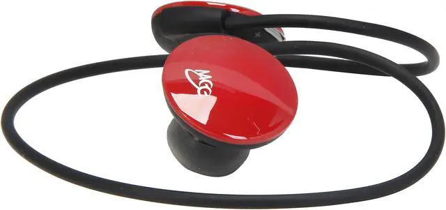 Alt view image 3 of 6 - Mee audio Red EP-AF16-RD-MEE Micro-USB Connector Air-Fi Journey AF16 Ultra Portable Stereo Wireless Headset