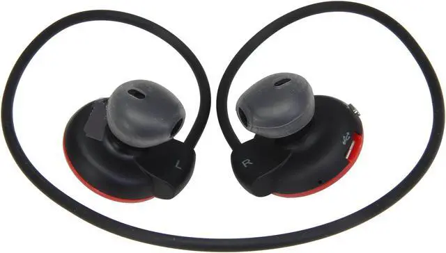 Alt view image 4 of 6 - Mee audio Red EP-AF16-RD-MEE Micro-USB Connector Air-Fi Journey AF16 Ultra Portable Stereo Wireless Headset