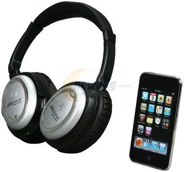Main image of Able Planet - Active Noise Canceling Headphones w/ a gifted Apple 8GB iPod Touch (3rd Gen)