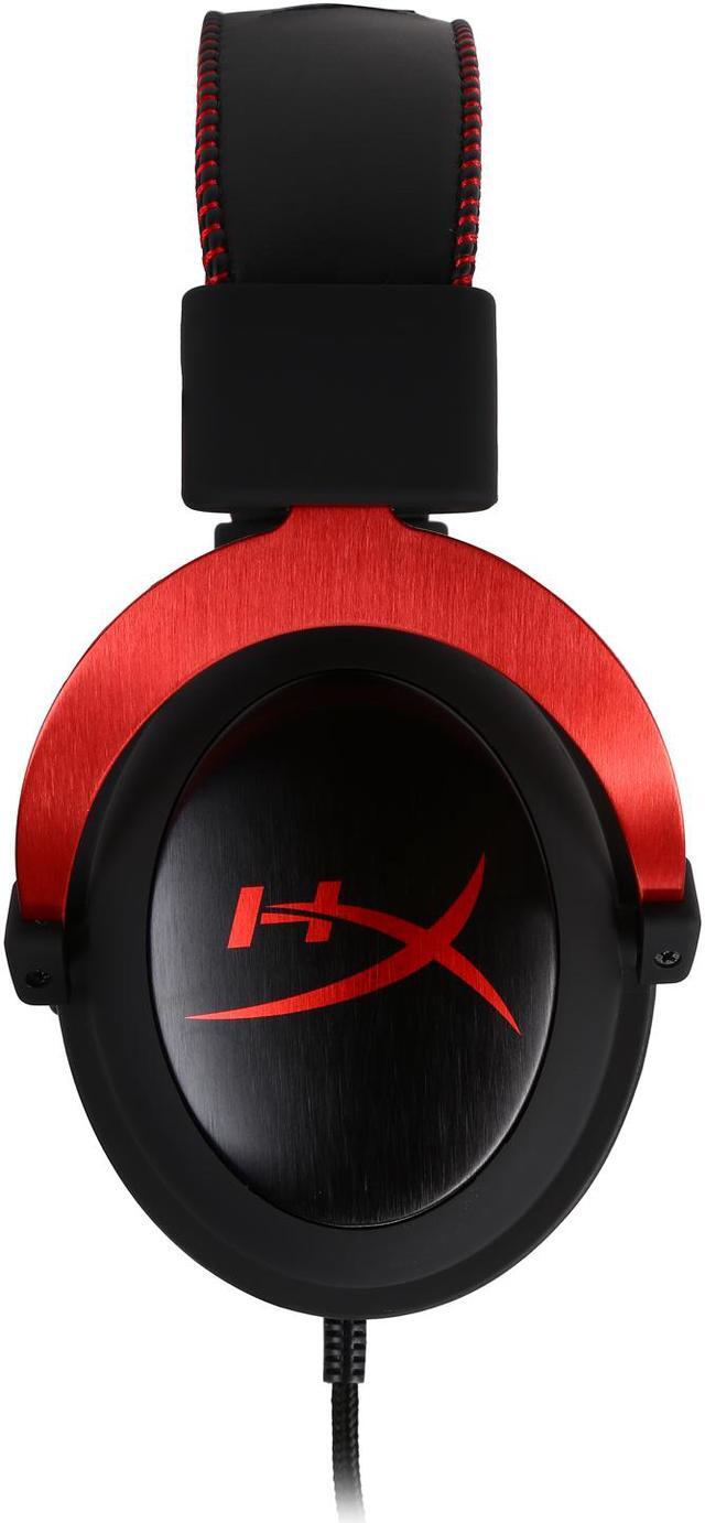 Alt view image 5 of 13 - HyperX Cloud II Gaming Headset with 7.1 Virtual Surround Sound for PC / PS4 / Mac / Mobile - Red