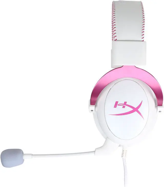 Alt view image 2 of 7 - HyperX Cloud II Gaming Headset with 7.1 Virtual Surround Sound for PC/PS4/Mac/Mobile - Pink