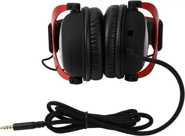 Alt view image 6 of 7 - HyperX Cloud II Gaming Headset with 7.1 Virtual Surround Sound - Red - Rainbow Six Siege Edition