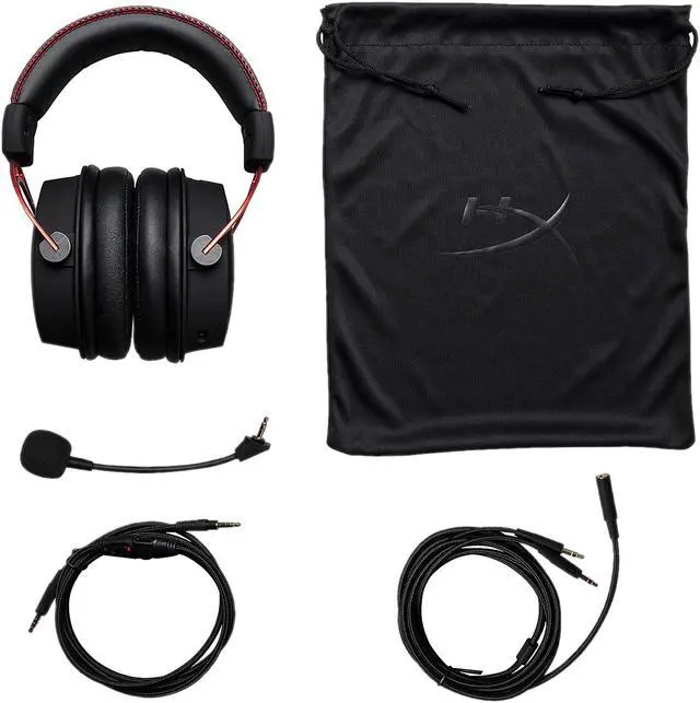 Alt view image 8 of 9 - HyperX Cloud Alpha 3.5mm Connector Circumaural Headset