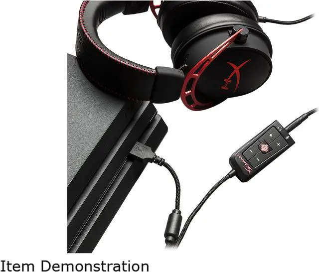 Alt view image 4 of 6 - HyperX Cloud Virtual 7.1 Surround Sound USB Sound Card