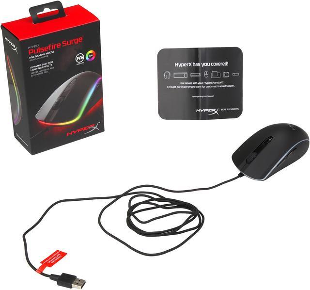 Alt view image 9 of 8 - HyperX Pulsefire Surge RGB Gaming Mouse - HX-MC002B