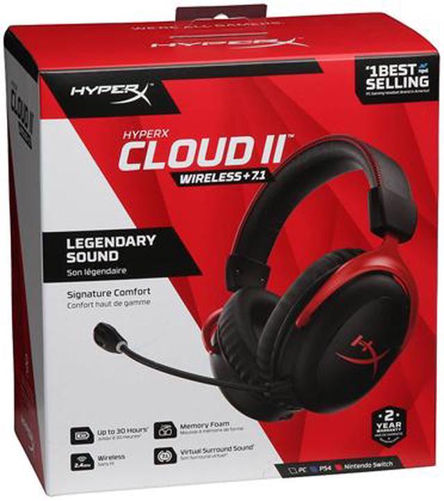 HyperX HHSC2X-BA-RD/G Circumaural Gaming Headsets - Newegg.com