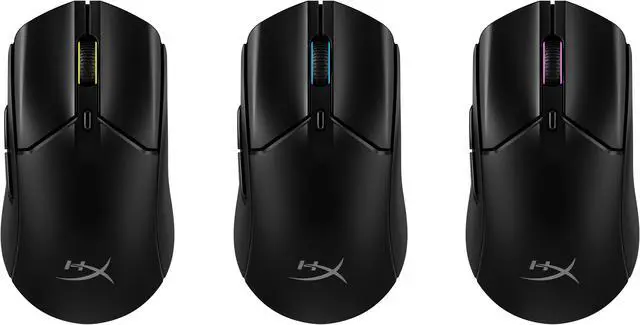 Alt view image 6 of 11 - HyperX Pulsefire Haste 2 – Wireless Gaming Mouse- Ultra Lightweight, 61g, 100 Hour Battery Life, Dual Wireless Connectivity, Precision Sensor - Black