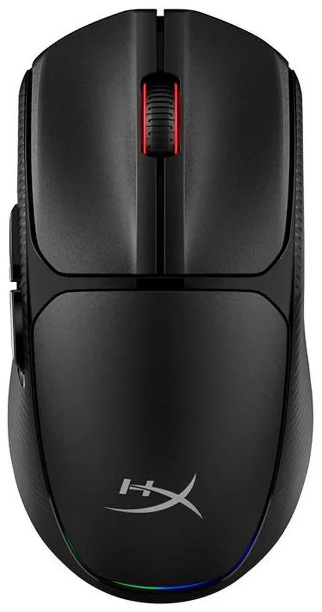 Alt view image 2 of 5 - HyperX Pulsefire Fuse Pulsefire Fuse Black 6 Buttons Bluetooth Bluetooth / 2.4GHz Optical Wireless Gaming Mouse