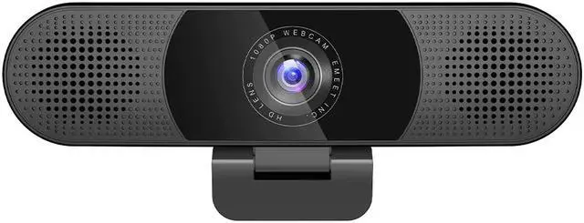 Main image of eMeet SmartCam C980 Pro All-in-One 1080P Webcam w/ 4 Mics and 2 Speakers EMC8BF-LD