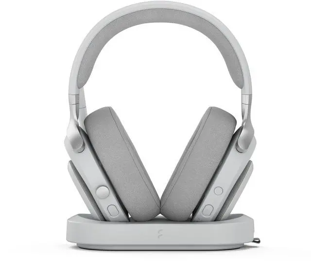 Main image of Fractal Design Scape Light RGB Wireless Gaming Headset w/ Immersive Audio, USB Dongle & BT 5.3, Charging Stand, 40-Hr Battery, compatible with PC, Mac, PS4, PS5, Switch, Mobile - Gray (FD-HS-SCA1-02)