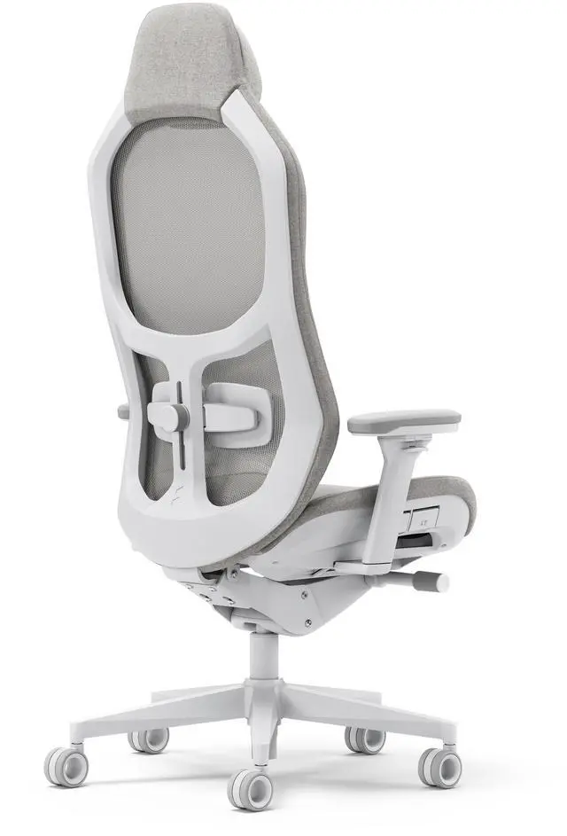 Alt view image 3 of 10 - Fractal Design Refine 2 Ergonomic Gaming Chair, Light Breathable Mesh