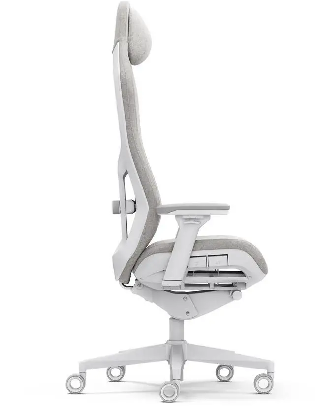 Alt view image 6 of 10 - Fractal Design Refine 2 Ergonomic Gaming Chair, Light Breathable Mesh