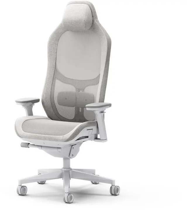 Alt view image 8 of 10 - Fractal Design Refine 2 Ergonomic Gaming Chair, Light Breathable Mesh