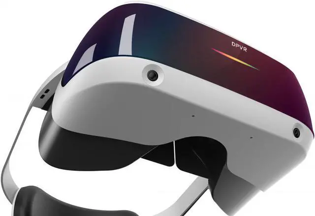 Alt view image 6 of 11 - DPVR E4 (White) PCVR PC Gaming - 120hz Refresh Rate - Inside out Tracking -  116° Field of View