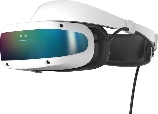 Alt view image 4 of 11 - DPVR E4 (White) PCVR PC Gaming - 120hz Refresh Rate - Inside out Tracking -  116° Field of View