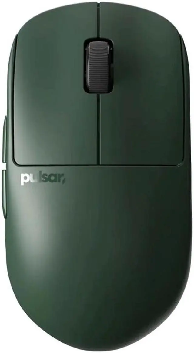 Main image of Pulsar Gaming Gears X2H (High Hump) Founder's Edition Wireless Gaming Mouse, Ultra Lightweight 1.9oz (54g), Symmetrical, 4K Dongle included, 2.4 Ghz, 1 ms Polling Rate, 26k DPI, PAW3395 Sensor, Green