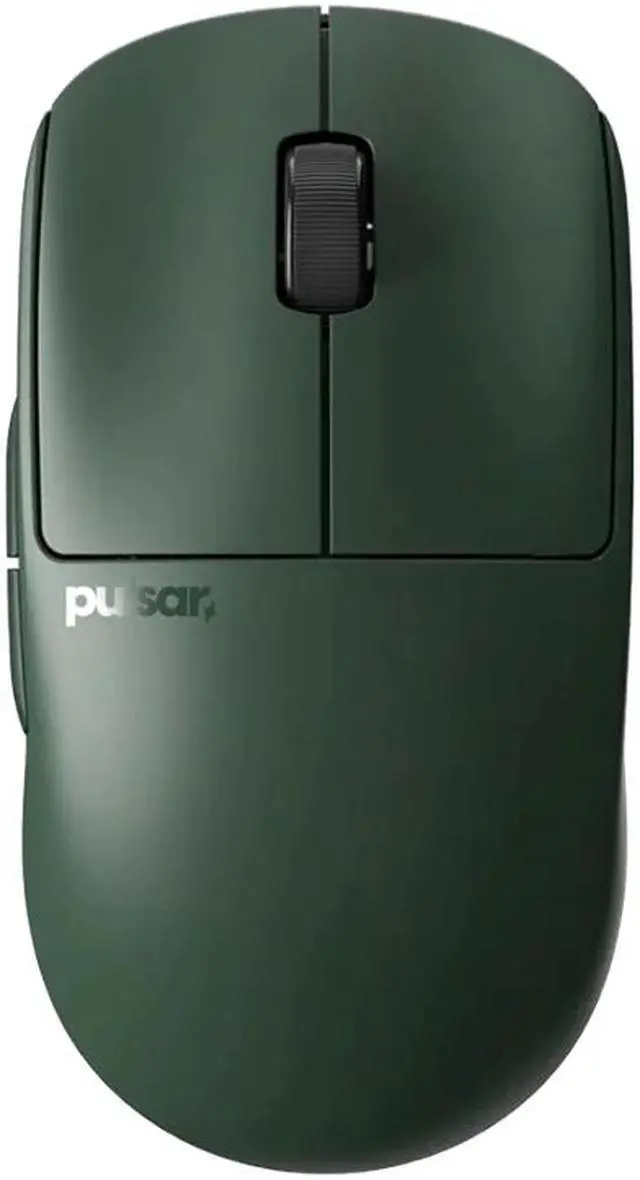 Main image of Pulsar Gaming Gears X2V2 Founder's Edition Wireless Gaming Mouse, Ultra Lightweight 1.87oz (53g), Symmetrical, 4K Dongle Included, 2.4Ghz 1ms Polling Rate, 26k DPI, PAW3395 Sensor, Green
