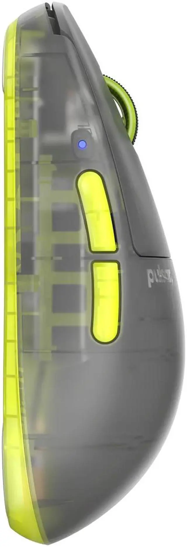 Alt view image 3 of 10 - Pulsar Gaming Gears X2H Wireless Gaming Mouse Ultralight 54g, Ambidextrous, PAW3395 26K DPI Optical Sensor, 5 Programmable Buttons, Compatible w/Windows/Mac/Linux, Acidic Green