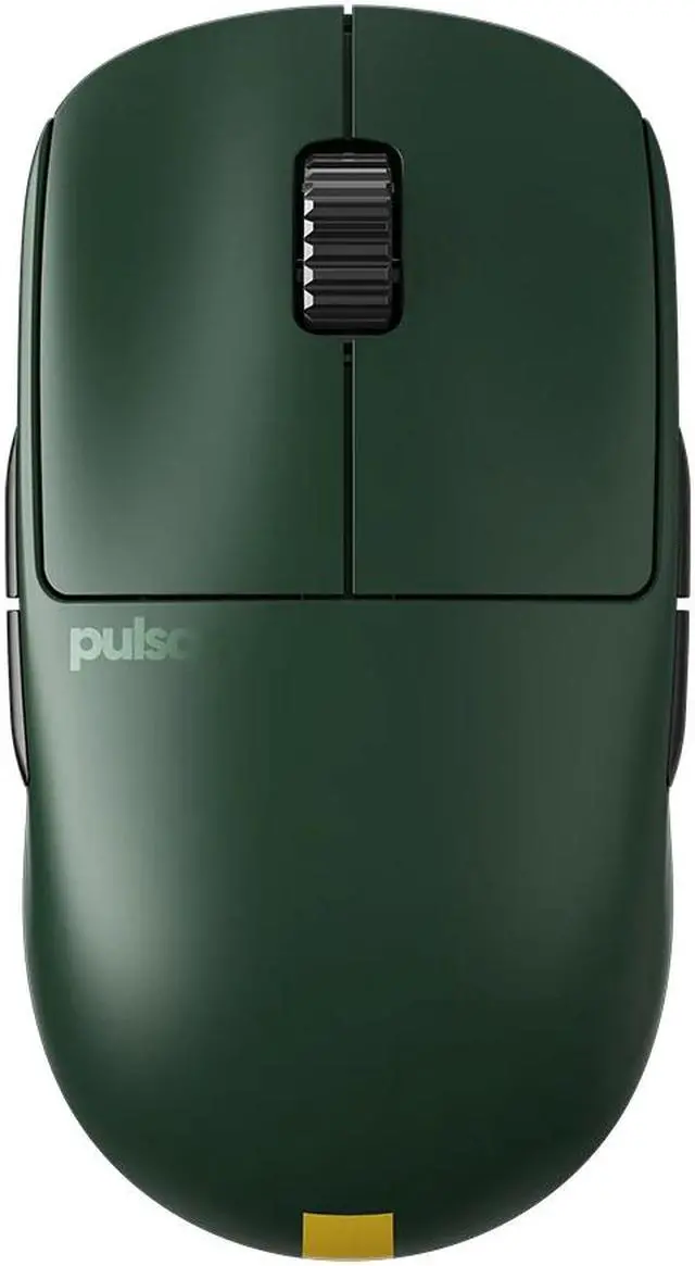 Main image of Pulsar Gaming Gears X2A Founder's Edition eS Wireless Gaming Mouse Lightweight 69g Ambidextrous, 2.4 Ghz 4K Dongle Included PAW3395 26K DPI Optical Sensor, OLED Display, Green