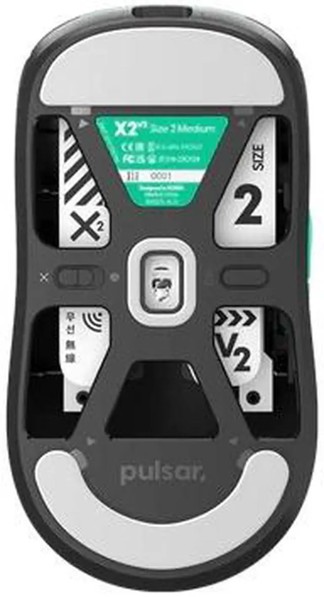 Alt view image 4 of 6 - Pulsar Gaming Gears X2 V2 Demon Slayer Edition - Wireless Gaming Mouse, Ultra Lightweight 54g, PAW3395 26K DPI Sensor, 1ms Polling Rate, Optical Switch, Symmetrical Shape, Lag-Free 2.4GHz, Tanjiro