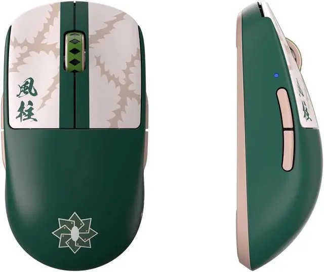 Alt view image 3 of 6 - Pulsar Gaming Gears X2A Demon Slayer Edition - Wireless Gaming Mouse - Ambidextrous, Ultra Lightweight 58g, PAW3395 26K DPI Sensor, 1ms Polling Rate, Optical Switch, Lag-Free 2.4 GHz, Sanemi